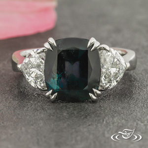 Custom 3 Stone Engagement Rings Green Lake Jewelry